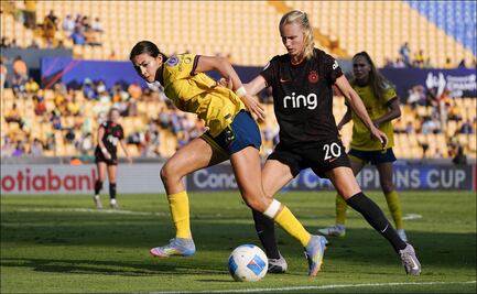 América sufre goleada ante el Portalnd Thorns por el tercer lugar de la Concacaf W Champions Cup