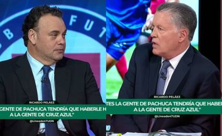 David Faitelson hizo enojar a Ricardo Peláez y se hizo un silencio incómodo: "No te calientes"
