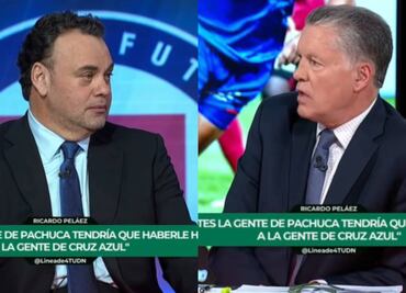 David Faitelson hizo enojar a Ricardo Peláez y se hizo un silencio incómodo: "No te calientes"