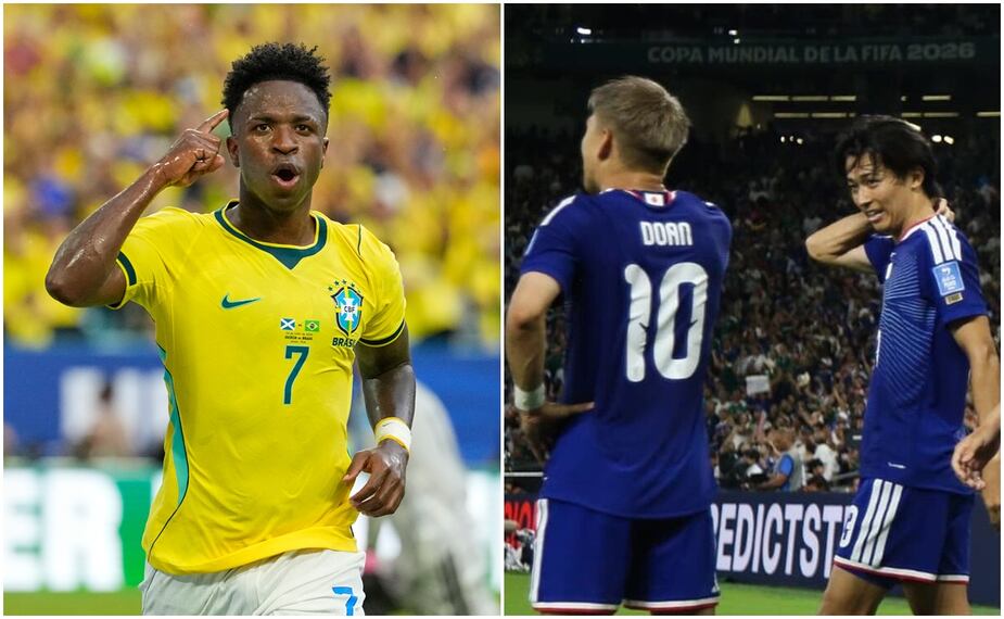 Brasil vs Japón Foto: AP