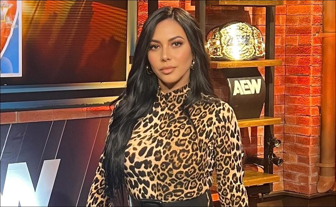 Jimena Sánchez, durante una de las transmisiones de Fox Sports. FOTO: @jimenasanchezmx