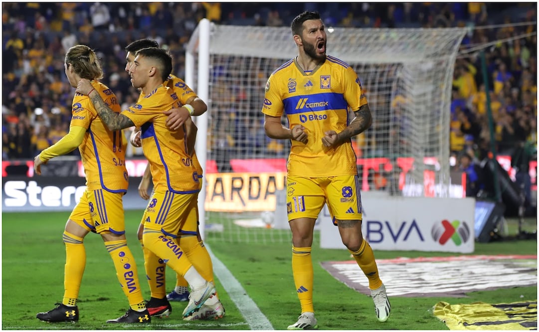 Gignac encabezó el triunfo de los Tigres frente al Puebla - Imago7
