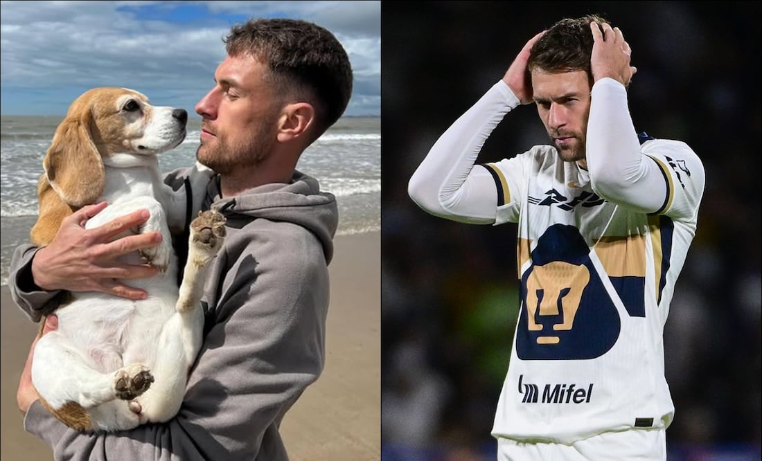 Aaron Ramsey reveló que reza por que regrese su perrita Halo. FOTOS: Imago7 / @aaronramsey