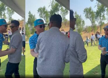 Canelo Álvarez se calentó con Jorge Campos por sus bromas: 'No te puedo pegar porque te lastimo'