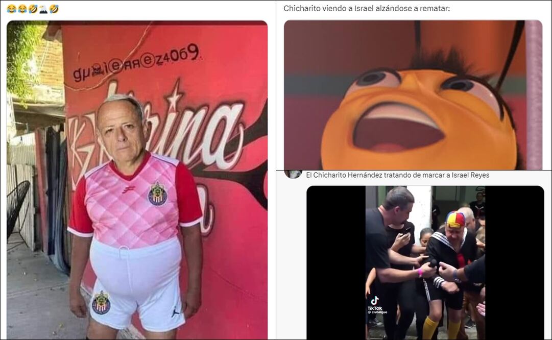 Javier Hernández fue la víctima de los usuarios y sus memes. FOTOS: Capturas