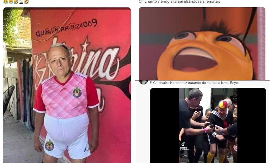 Javier Hernández fue la víctima de los usuarios y sus memes. FOTOS: Capturas