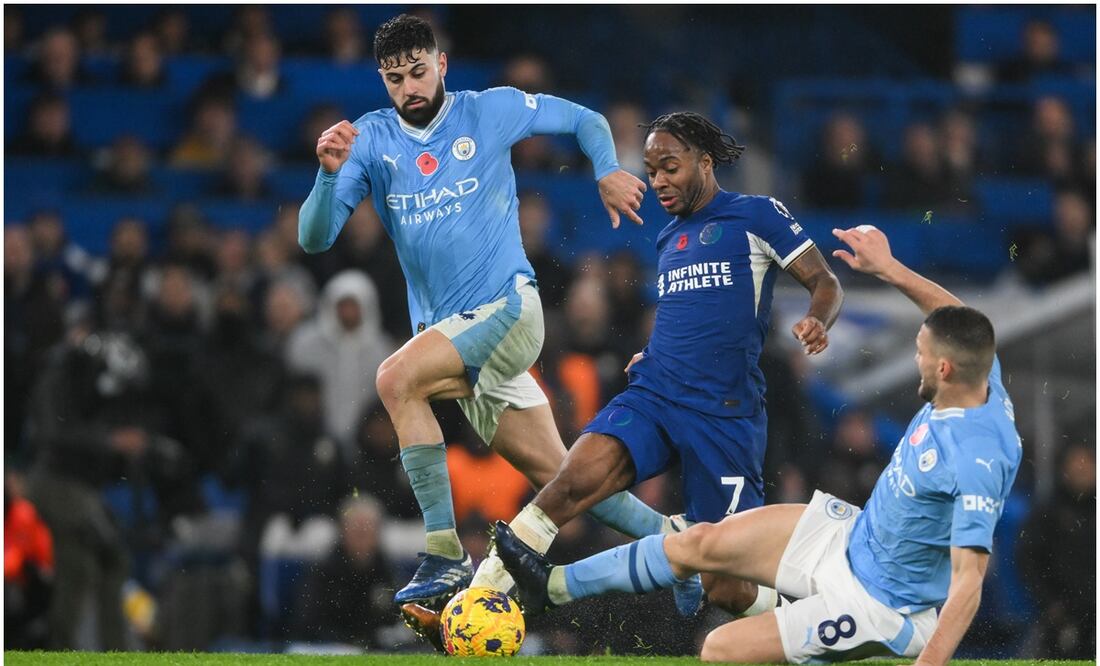 Chelsea y Manchester City protagonizaron un lluvia de goles en el Stamford Bridge - AFP