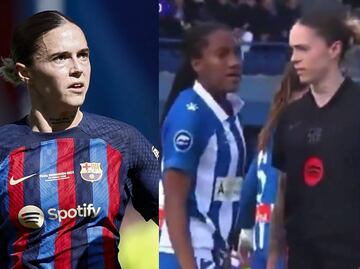 Jugadora del Barcelona niega haber tocado indebidamente a futbolista del Espanyol