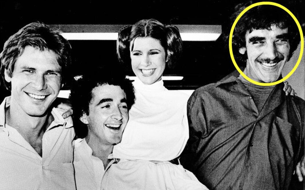Harrison Ford, Anthony Daniels, Carrie Fisher y Peter Mayhew el 5 de octubre de 1978. (Foto: AP)