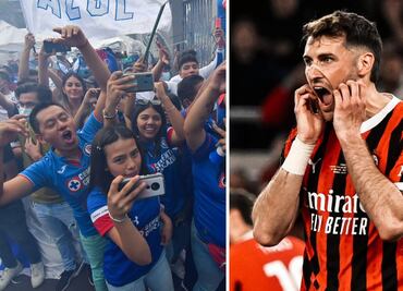 Aficionados de Cruz Azul festejan que Santiago Giménez perdió la Final con el Milan