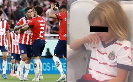 Hijo de Fernando Gago se conmueve hasta las lágrimas con el gol de Víctor Guzmán ante Toluca