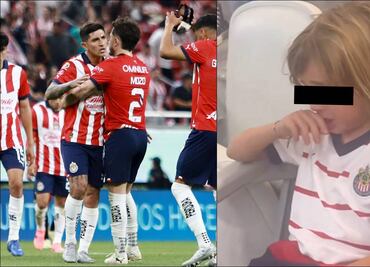 Hijo de Fernando Gago se conmueve hasta las lágrimas con el gol de Víctor Guzmán ante Toluca