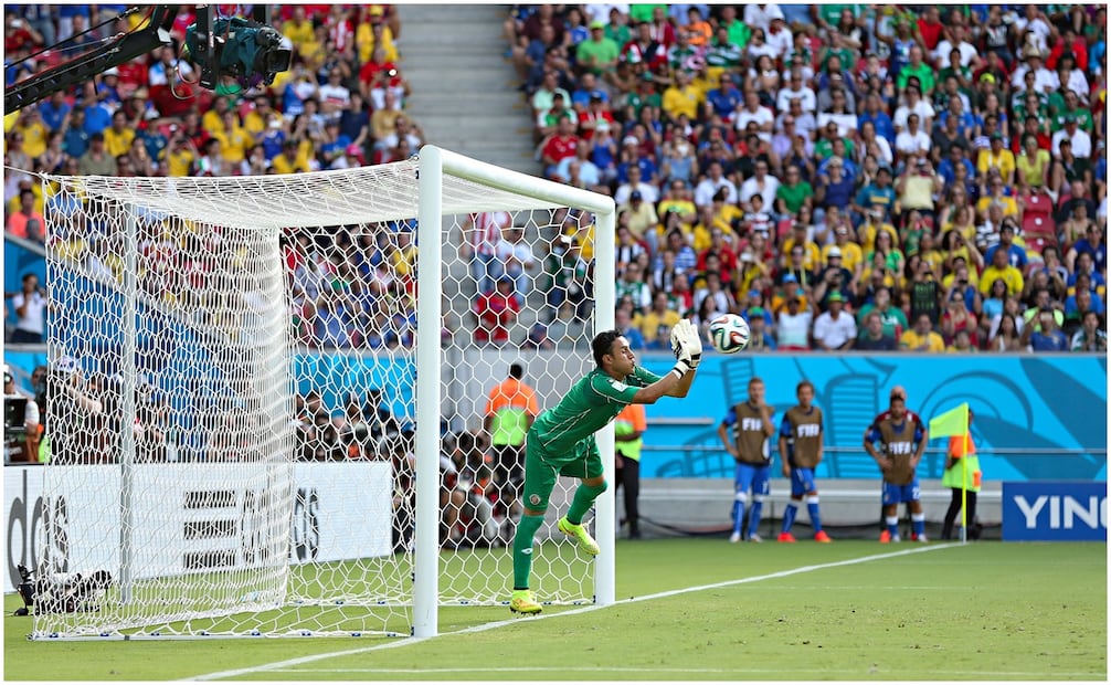 Keylor Navas en 2014 Foto: Imago7