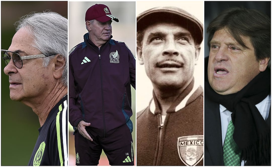 Los técnicos mexicanos que han dirigido al Tri en un Mundial. Foto: Imago7/Especial