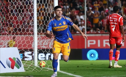 Los Tigres rugieron en el último suspiro para cortar la racha ganadora del Necaxa