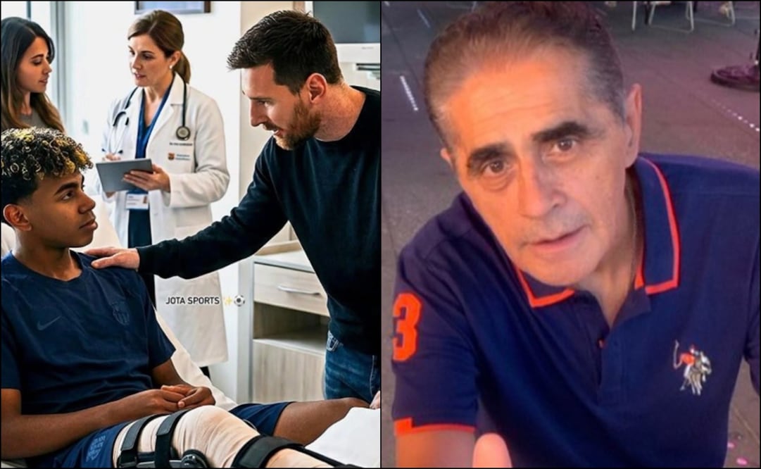 El ex comentarista deportivo, Lalo Trelles, fue tundido en redes tras caer en una imagen falsa creada con IA. FOTO: Especial