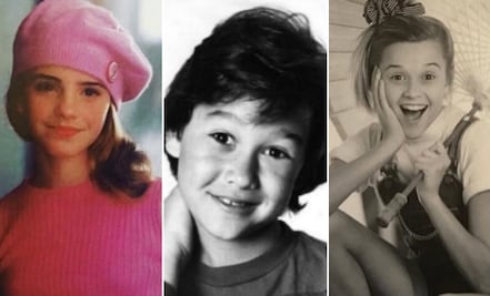 10 famosos que compartieron tiernas fotos de su infancia con sus fans