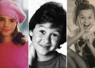 10 famosos que compartieron tiernas fotos de su infancia con sus fans