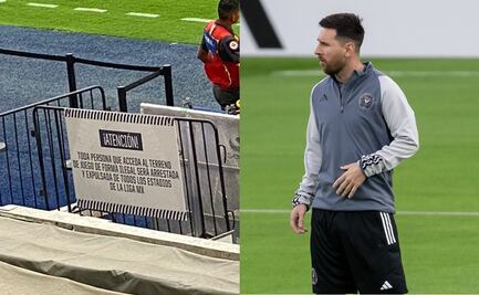 Yassine Cheuko, guardaespaldas de Lionel Messi, revisó la seguridad del Gigante de Acero