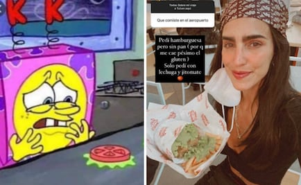 Critican a Bárbara de Regil por pedir una hamburguesa ¡sin pan!