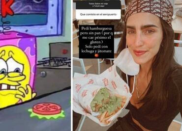 Critican a Bárbara de Regil por pedir una hamburguesa ¡sin pan!