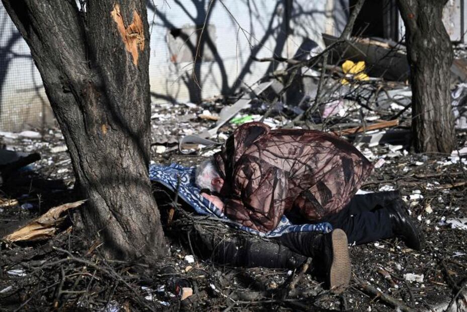 10 tristes y trágicas fotos del primer ataque de Rusia a Ucrania