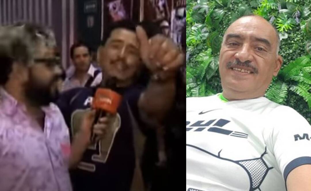 Don Beto se hizo famoso semanas atrás debido a una porra nueva que le dedicó a los Pumas. Foto: Especial