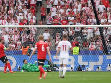 Polonia, de Robert Lewandowski, cae ante Austria y complica su panorama en la Eurocopa 2024