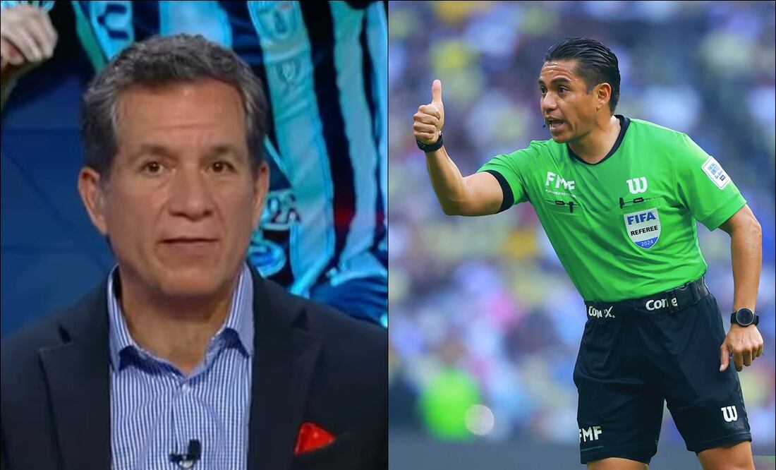 Javier Alarcón dudó de la clasificación del América: “El sueldo de los árbitros sale de Televisa” / FOTO: Captura e Imago7