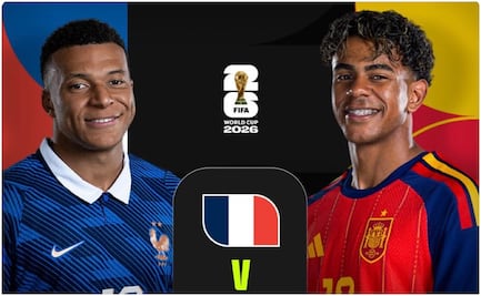 Francia vs España: EN VIVO - Juego ONLINE - Semifinales del Mundial 2026