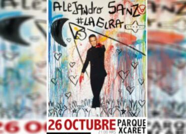 Concierto de Alejandro Sanz en el Gran Tlachco de Parque Xcaret