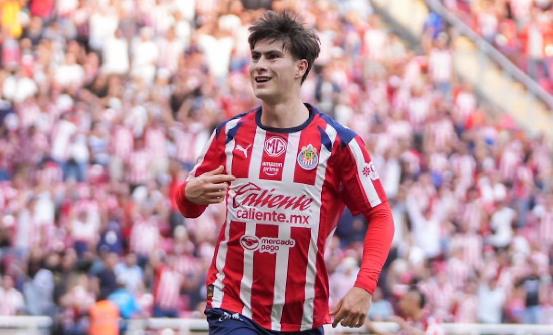 Armando González celebra su anotación ante Rayados. FOTO: Imago7