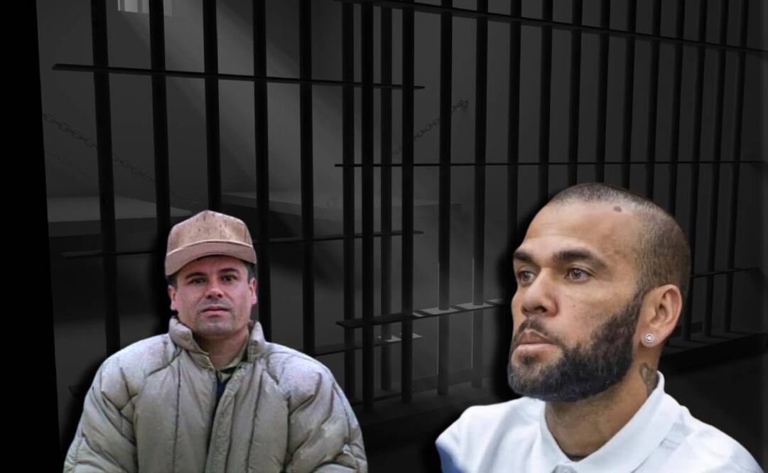 Joaquín 'Chapo' Guzmán y Dani Alves / FOTOS: Especial y AP