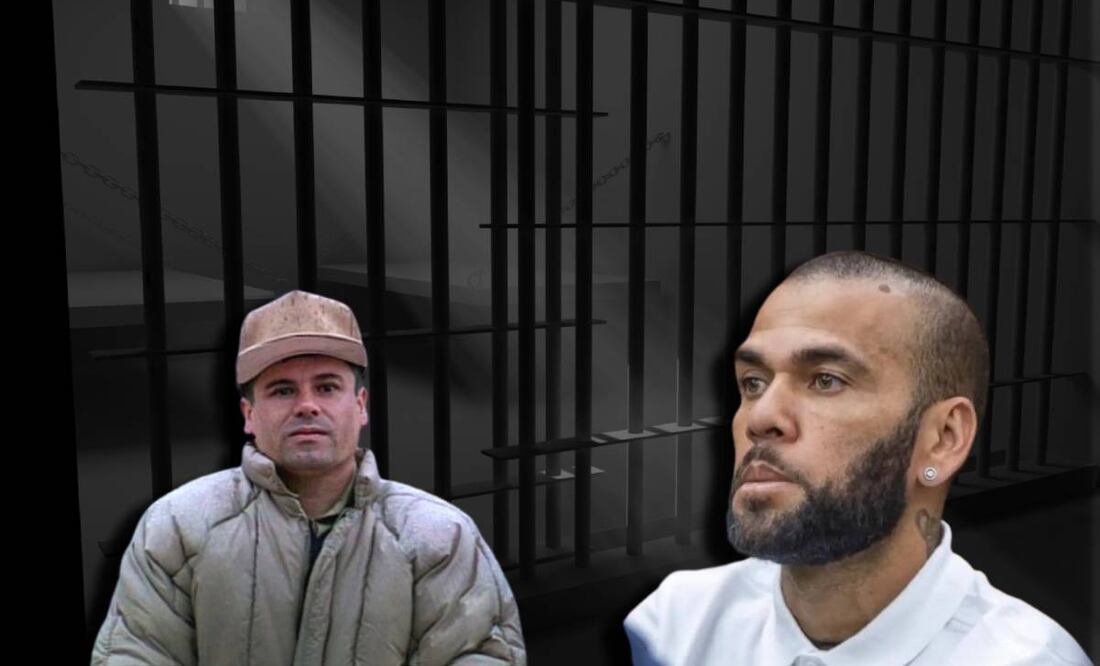 Joaquín 'Chapo' Guzmán y Dani Alves / FOTOS: Especial y AP