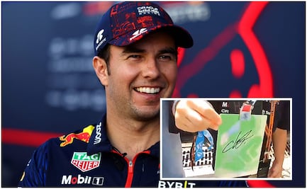 'Checo' da el mejor regalo de cumpleaños a un pequeño fanático de él y de la Fórmula 1