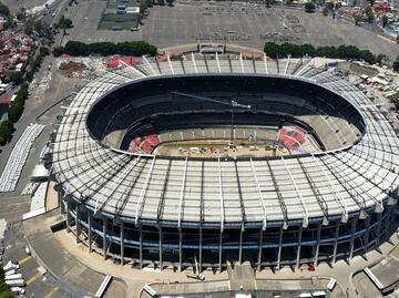 Se filtran preocupantes imágenes de la remodelación del Estadio Azteca ¿van atrasados para el Mundial 2026?