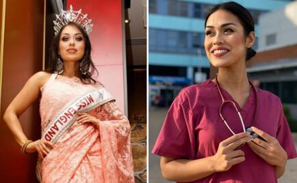Miss Inglaterra 2019 deja la corona para combatir el Covid-19
