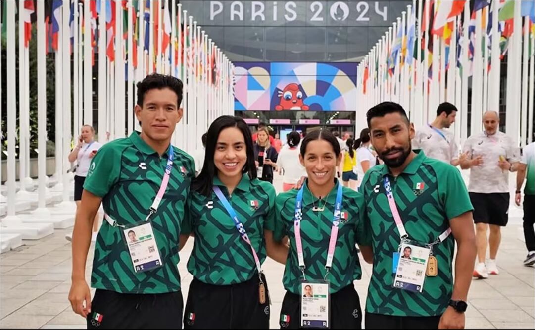 Equipo mexicano de Triatlón finalizó su prueba en el decimotercer sitio en París 2024. FOTO: @CONADE
