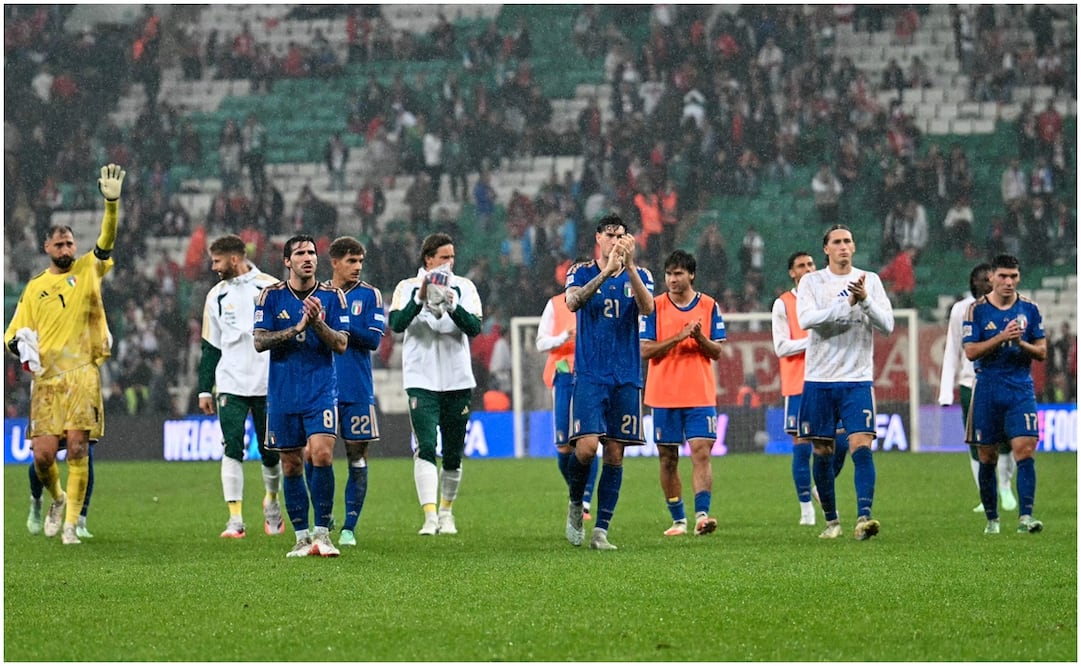 Selección de Italia Foto: AFP