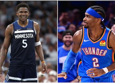 El Thunder de Gilgeous-Alexander y los Timberwolves de Edwards se enfrentan hoy en las Finales del Oeste
