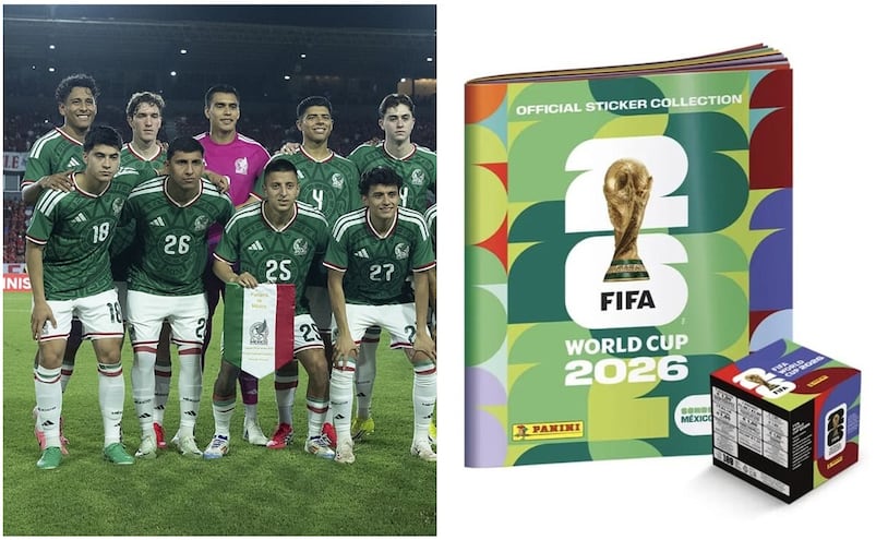 Los jugadores del Tri que salen en el Álbum Panini; con Chucky Lozano, Malagón y sin la 'Hormiga'