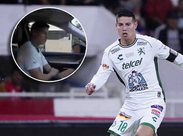 James Rodríguez recibió una lujosa camioneta tras su fichaje con el León
