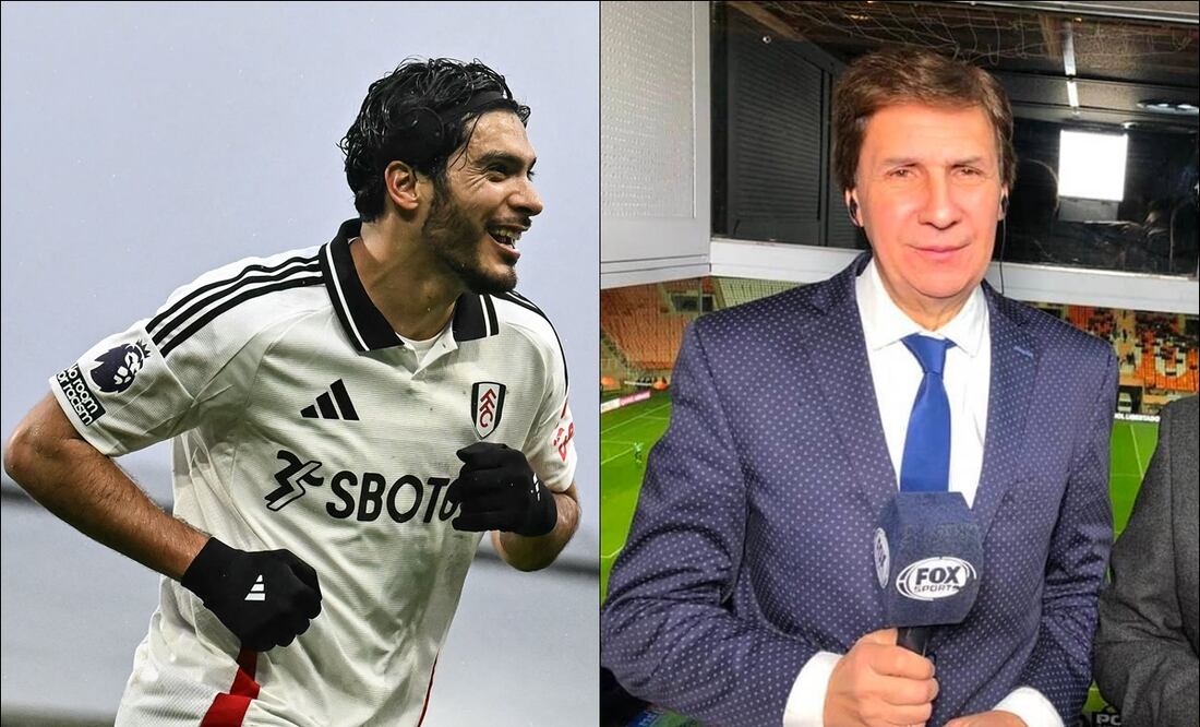 Bambino Pons sorprendió al adaptar Cielito Lindo para festejar que Raúl Jiménez superó marca de Chicharito Hernández / FOTOS: AFP y @bambipons