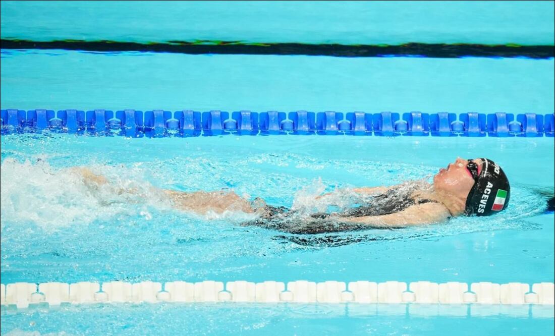 Haideé Aceves, durante su participación en los Juegos Paralímpicos de París 2024. FOTO: @Conade
