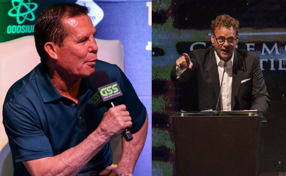 Chávez le respondió a David Faitelson para que deje de molestar a su hijo. Foto: Especial.