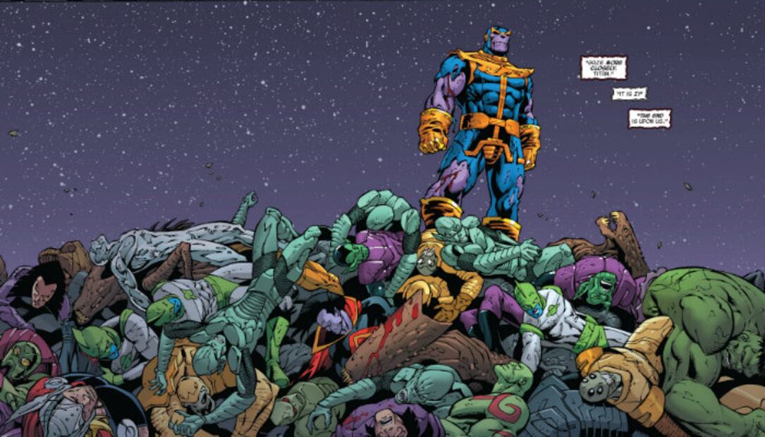 10 crímenes atroces cometidos por Thanos en los cómics