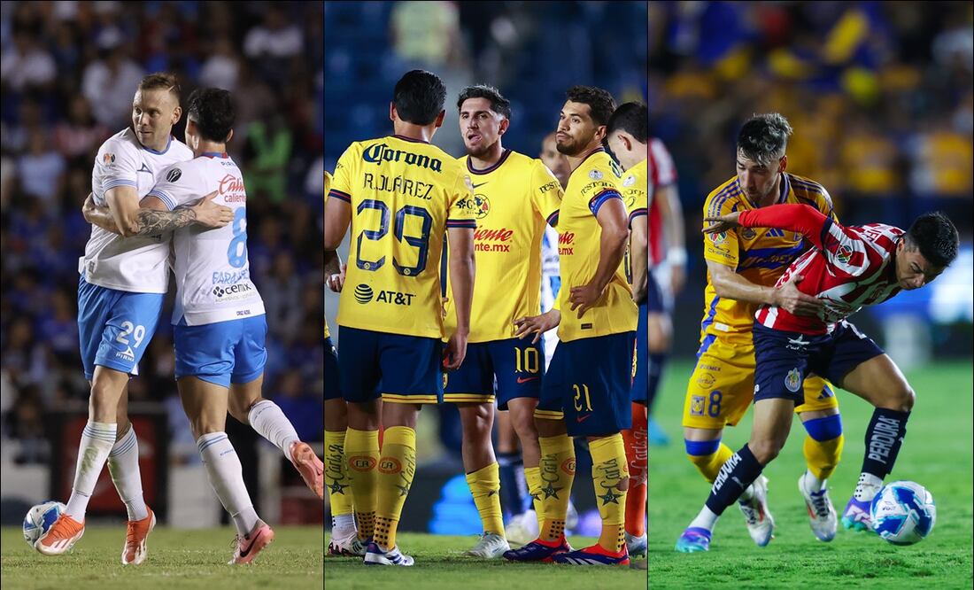 Así le fue a los equipos del futbol mexicano en la J5 del Apertura 2024. FOTOS: Imago7