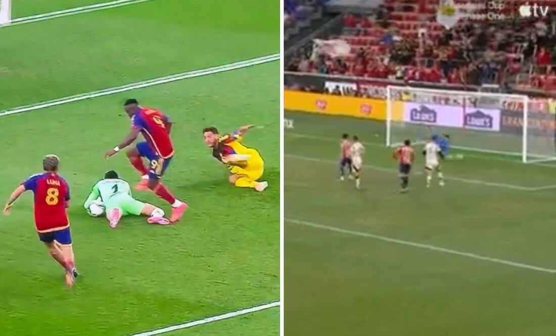 Luis Malagón y Tala Rangel se equivocaron con América y Chivas, respectivamente, en la Leagues Cup. Foto: Especial