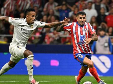 Derbi Madrileño concluye en un empate a un gol entre el Artético y el Real Madrid
