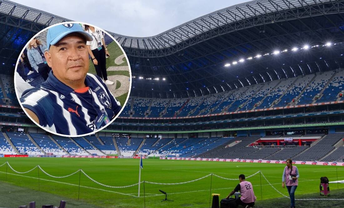 Guardia de seguridad del Estadio BBVA encontró una cartera con 78 mil pesos y la devolvió a su dueño. FOTOS: @Rayados / Especial